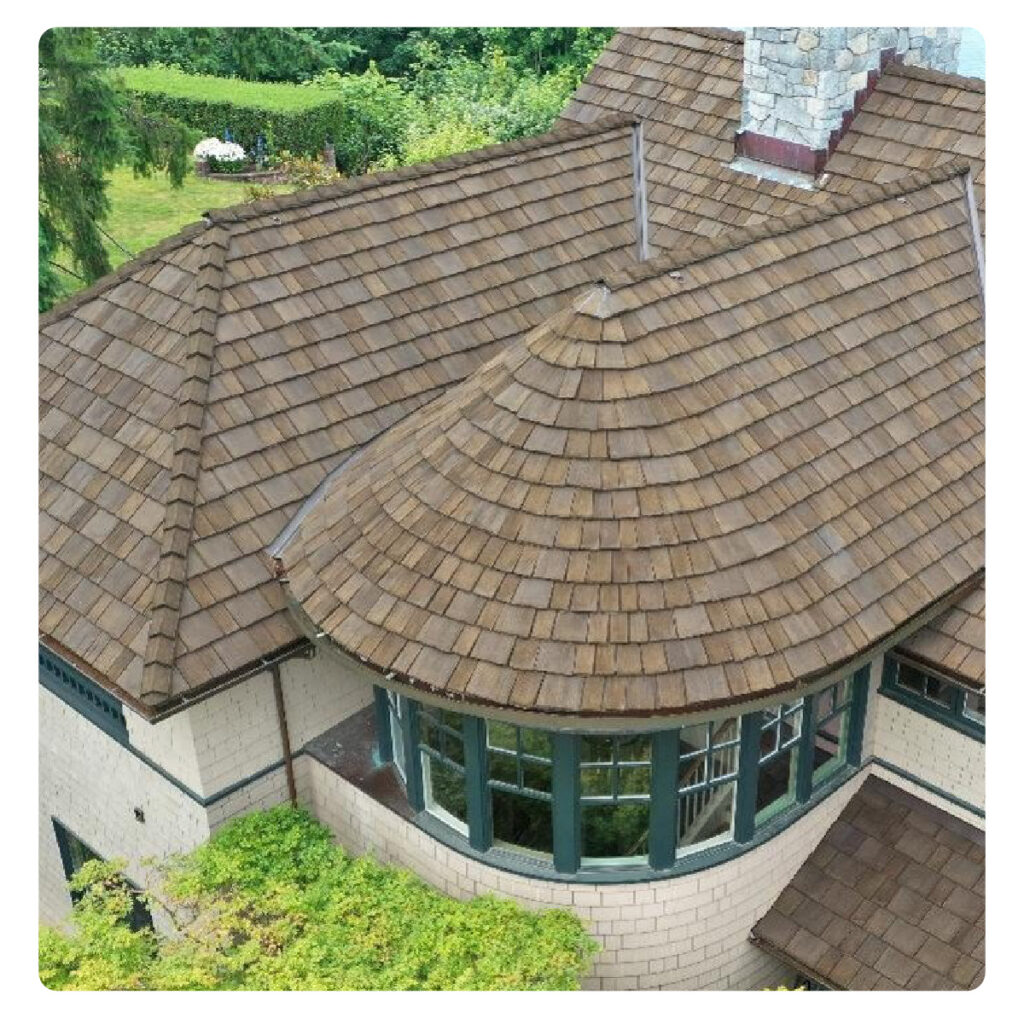 Multidimensional Clay Tile Roof 